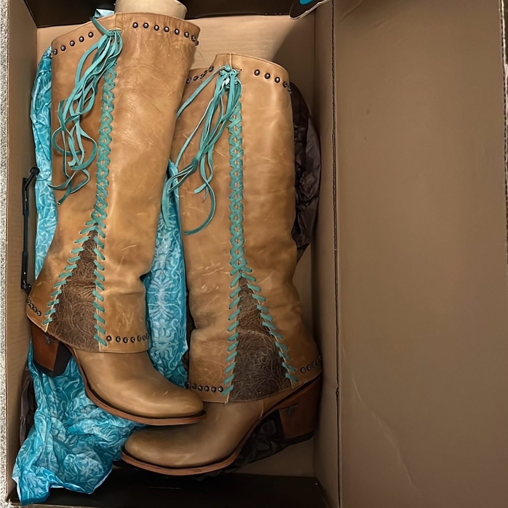 *Reduced* Lane Western High Boot - Picture 11 of 16
